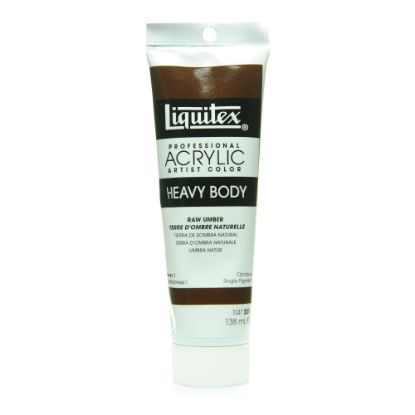 Picture of Liquitex Heavy Body Professional Artist Acrylic Colors, 4.65 Oz, Raw Umber, Pack Of 2