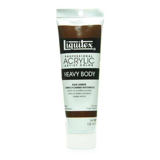 Picture of Liquitex Heavy Body Professional Artist Acrylic Colors, 4.65 Oz, Raw Umber, Pack Of 2