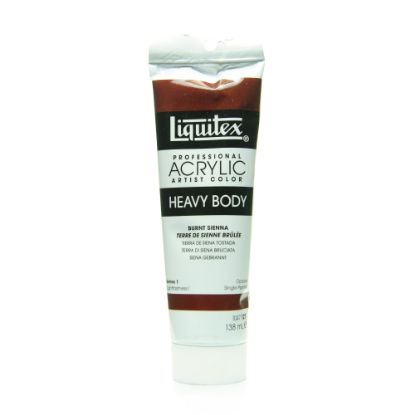 Picture of Liquitex Heavy Body Professional Artist Acrylic Colors, 4.65 Oz, Burnt Sienna, Pack Of 2