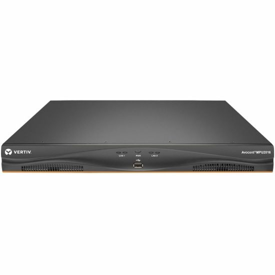 Picture of Vertiv Avocent MPU KVM Switch | 16 port | 2 Digital Path | Dual AC Power TAA - KVM over IP Switches| Remote Access to KVM, USB and serial connections| 2-Year Full Coverage Factory Warranty