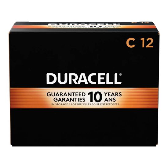 Picture of Duracell Coppertop C Alkaline Batteries, Box Of 12