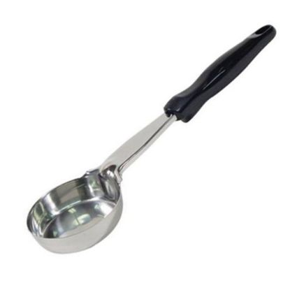 Picture of Vollrath Spoodle Solid Portion Spoon With Antimicrobial Protection, 4 Oz, Black