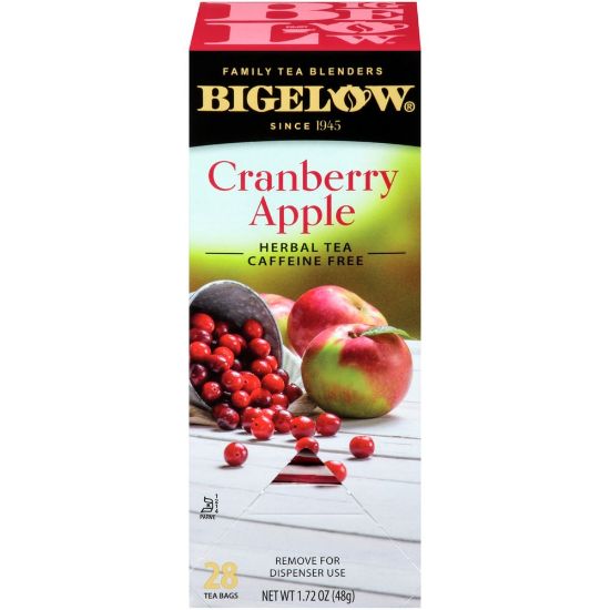 Picture of Bigelow Cranberry Apple Herbal Tea Bag - 28 Teabag - 28 / Box