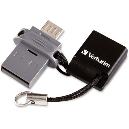 Picture of Verbatim Store "n Go Dual USB Flash Drive for OTG Devices, 64GB