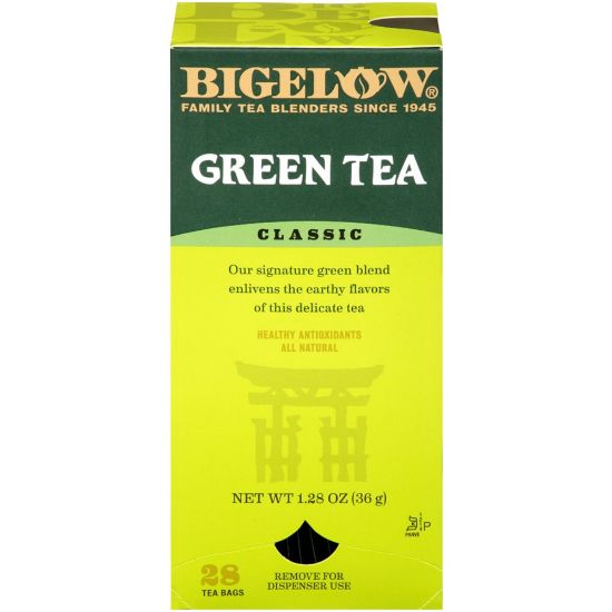 Picture of Bigelow Green Tea Bags, Box Of 28 Bags