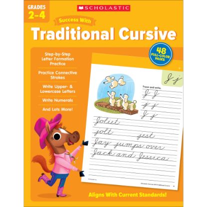 Picture of Scholastic Success With Traditional Cursive, Grades 2-4