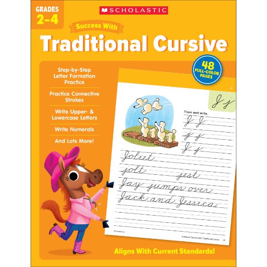 Picture of Scholastic Success With Traditional Cursive, Grades 2-4