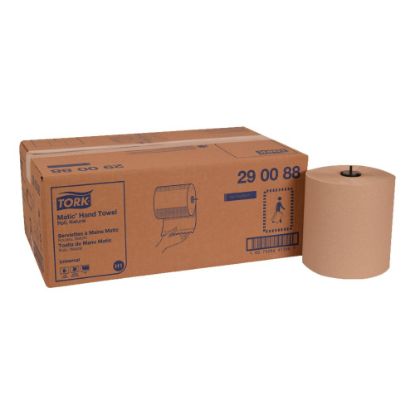 Picture of Tork Matic 1-Ply Hardwound Paper Towels, Natural, 884 Sheets Per Roll, Pack Of 6 Rolls