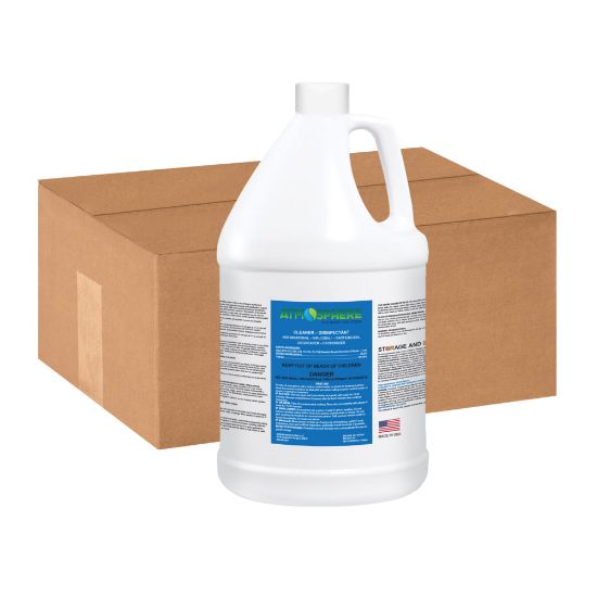 Picture of Atmosphere Cleaner/Disinfectant/Deodorizer, Unscented, 128 Oz Bottle, Case Of 4