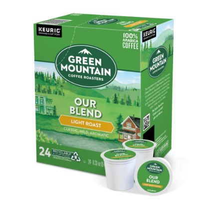 Picture of Green Mountain Coffee Single-Serve Coffee K-Cup Pods, Our Blend, Carton Of 24