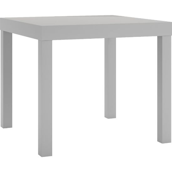 Picture of Ameriwood Home Parsons Engineered Wood End Table, 17-1/2inH x 20inW x 20inD, Gray