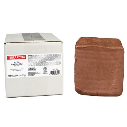 Picture of AMACO Air Dry Clay, Terra Cotta, 25 Lb