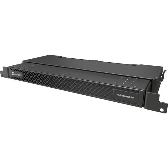 Picture of Geist SwitchAir Airflow Cooling System - Rack-mountable - Black Powder Coat - IT - Black Powder Coat - Air Cooler - 1U