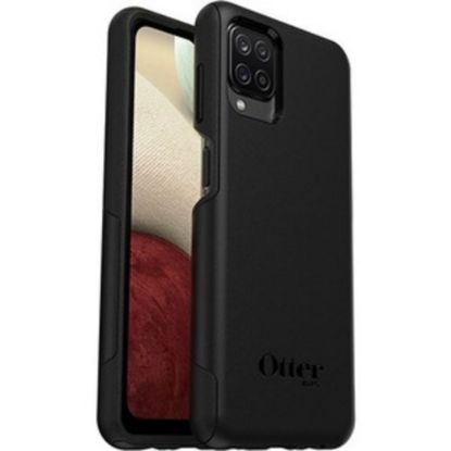 Picture of OtterBox Galaxy A12 Commuter Series Lite Case - For Samsung Galaxy A12 Smartphone - Black - Drop Resistant, Bump Resistant - Polycarbonate, Synthetic Rubber - Retail