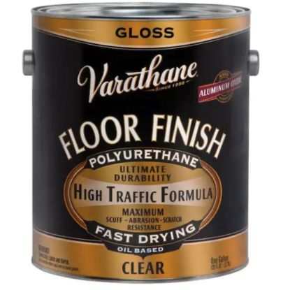 Picture of Varathane Floor Finish Polyurethane, 1 Gallon, Clear Gloss, Pack Of 2 Cans