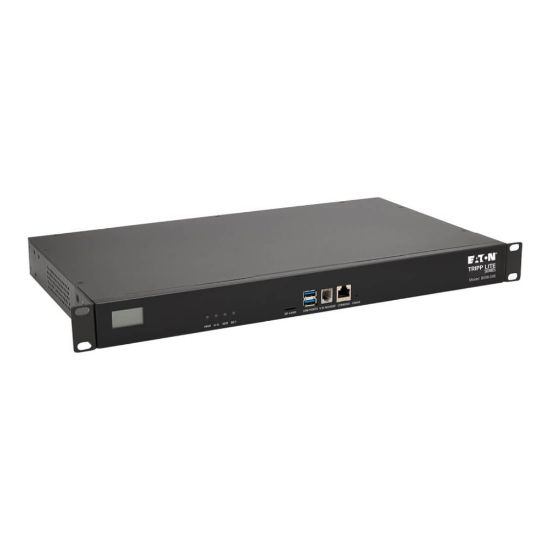 Picture of Eaton Tripp Lite Series 48-Port Serial Console Server, USB Ports (2) - Dual GbE NIC, 16 Gb Flash, SD Card, Desktop/1U Rack, TAA - Console server - 48 ports - 1GbE, RS-232 - 2.4 GHz - analog ports: 1 - 1U - TAA Compliant