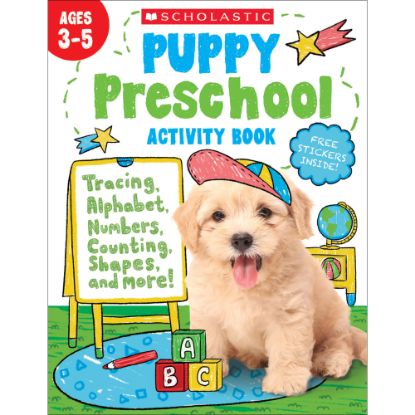 Picture of Scholastic Puppy Preschool Activity Book, Pre-K