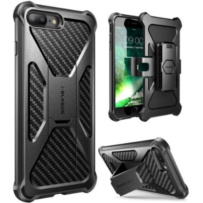 Picture of i-Blason Transformer - Back cover for cell phone - rugged - black