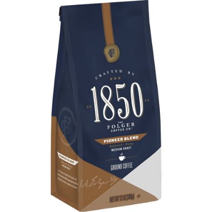 Picture of Folgers Ground 1850 Pioneer Blend Medium Roast Coffee, 12 Oz