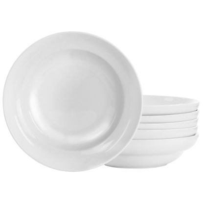 Picture of Martha Stewart 6-Piece Pasta Bowl Set, 9in, White