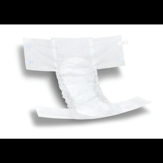 Picture of FitRight Basic Disposable Briefs, Medium, White, 25 Briefs Per Bag, Case Of 4 Bags