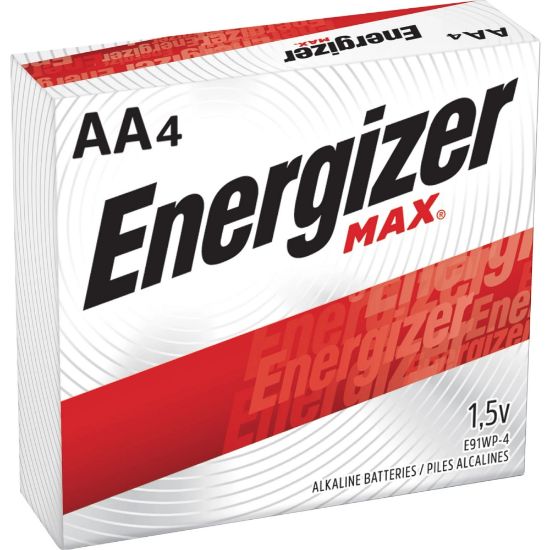 Picture of Energizer Max AA Alkaline Batteries, Case Of 144