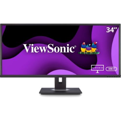 Picture of ViewSonic VG3456 34in 1440p Ergonomic Ultrawide Docking Monitor