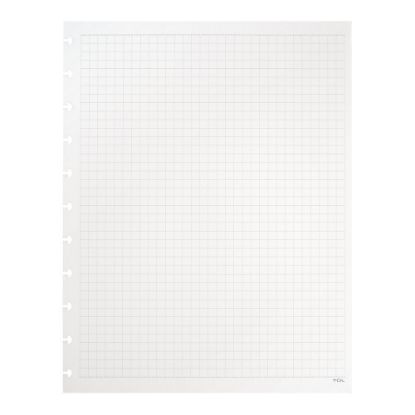 Picture of TUL Discbound Notebook Refill Pages, Letter Size, Graph Ruled, 50 Sheets, White