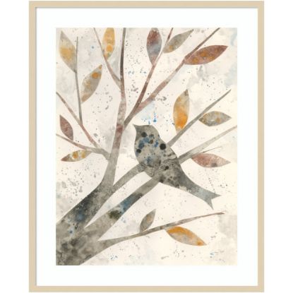 Picture of Amanti Art Natural Wonder IV Bird by Courtney Prahl Wood Framed Wall Art Print, 33inW x 41inH, Natural