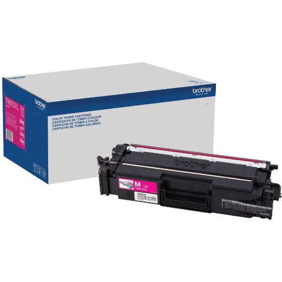 Picture of Brother TN810XLM Original High Yield Laser Toner Cartridge - Magenta - 1 Each - 9000 Pages