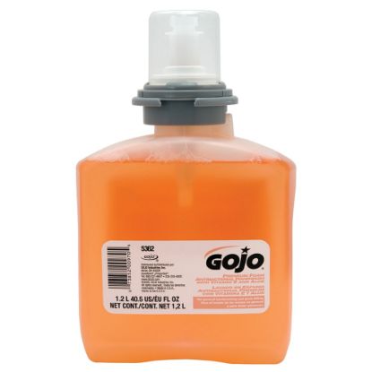 Picture of GOJO TFX Touch-Free Antibacterial Foam Hand Soap, Orange Scent, 40.5 Oz Bottle