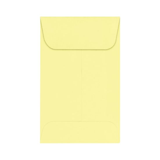 Picture of LUX Coin Envelopes, #1, Gummed Seal, Lemonade, Pack Of 1,000