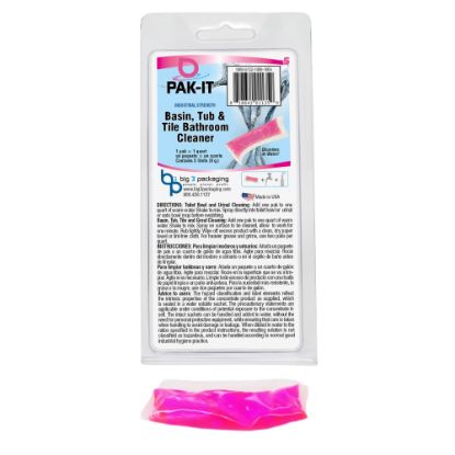 Picture of PAK-IT Basin, Tub And Tile Cleaner Packet, Ocean Scent, Pack Of 5