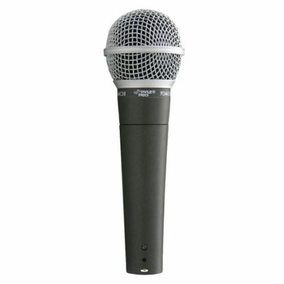 Picture of PylePro PDMIC58 Wired Dynamic Microphone - 15 ft - 50 Hz to 15 kHz - 600 Ohm -54 dB - Handheld - XLR