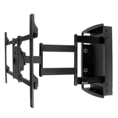 Picture of Mount-It! MI-381 Recessed TV Wall Mount, 18inH x 29inW x 5inD, Black