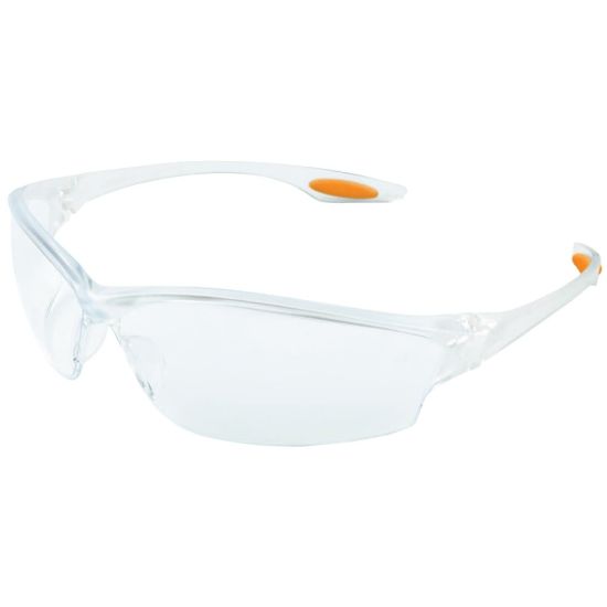 Picture of Crews LAW Protective Duramass Anti-Fog Eyewear, Clear Frame, Clear Lens, Pack Of 12