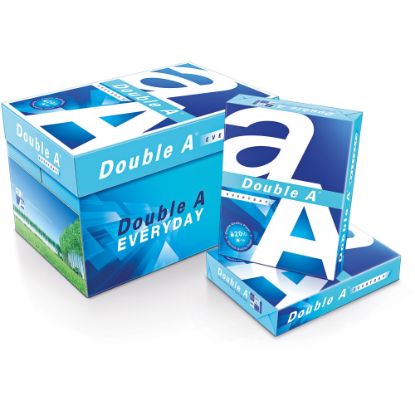 Picture of Double A Multi-Use Printer & Copy Paper, 5 Reams, White, Ledger (11in x 17in), 2500 Sheets Per Case, 20 Lb, 96 Brightness