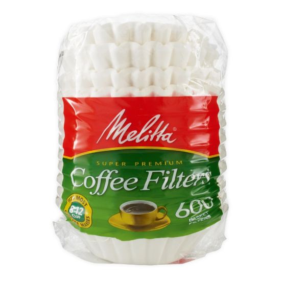 Picture of Melitta Basket Coffee Filters, Pack Of 600 Filters