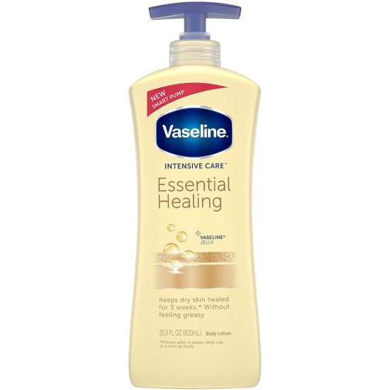 Picture of Vaseline Intensive Care Lotion - Lotion - 20.30 fl oz - For Dry Skin - Applicable on Body - Moisturising, Absorbs Quickly, Non-greasy - 4 / Carton