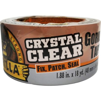 Picture of Gorilla Crystal Clear Tape - 18 yd Length x 1.88in Width - 1 Each - Clear