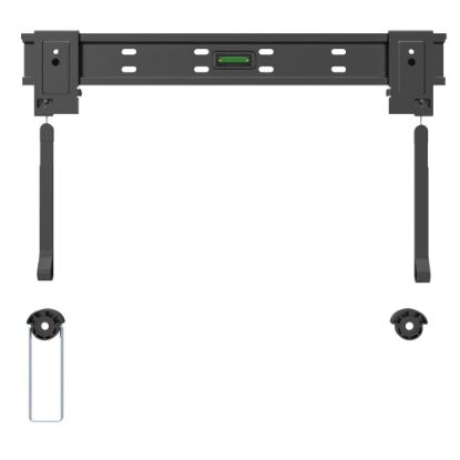 Picture of BLACK+DECKER Metal Fixed Flat-Panel Mount For 32in to 60in TVs, Medium, Black