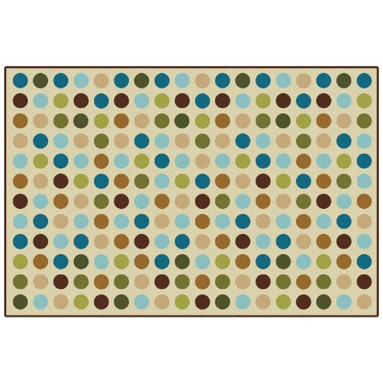 Picture of Carpets for Kids KID$Value PLUS Microdots Decorative Rug, 6ft x 9ft , Tan