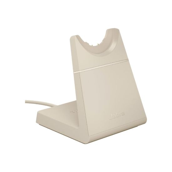 Picture of Jabra Cradle - Wired - Headset - USB Type A - Beige