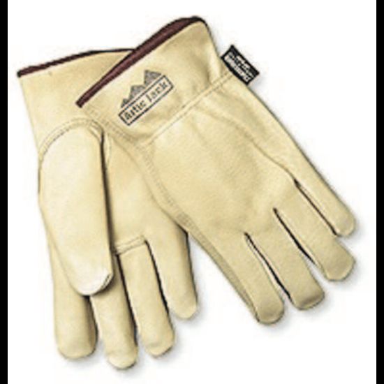 Picture of Memphis Glove Insulated Premium-Grain Pigskin Leather Drivers Gloves, Large, Pack Of 12