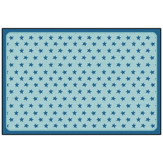 Picture of Carpets for Kids KID$Value PLUS Super Stars Decorative Rug, 6ft x 9ft, Dark Blue