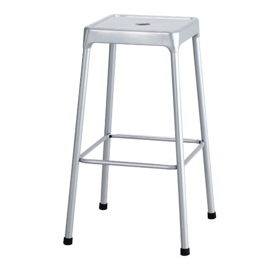 Picture of Safco Steel Bar Stool, Silver