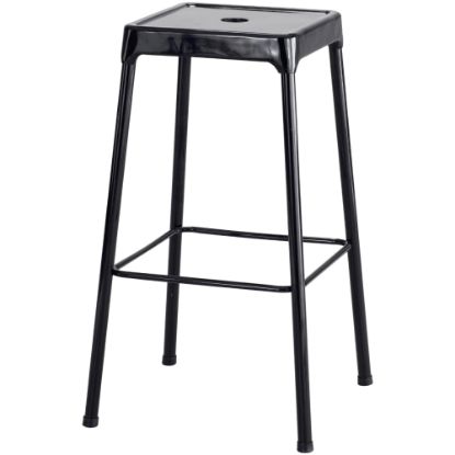 Picture of Safco Steel Bar Stool, Black