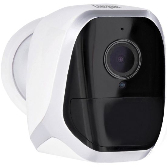 Picture of Energizer Smart 1080p Indoor/Outdoor Battery Camera - 15 ft Night Vision - H.264 - 1920 x 1080 - 2.80 mm - CMOS - Tripod Mount - Alexa, Google Assistant Supported - Weather Proof