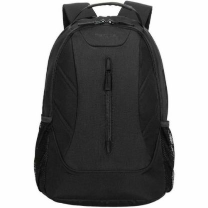 Picture of Targus Ascend TSB710US Carrying Case (Backpack) for 16in Notebook - Black - Sweat Resistant - Polyester, Neoprene - Polyester Exterior Material - Handle, Shoulder Strap - 18.8in Height x 13in Width x 7.5in Depth - 5.81 gal Volume Capacity