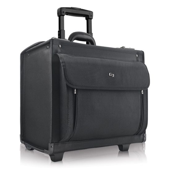 Picture of Solo New York Classic Rolling Catalog Case For 17.3in Laptops, Black